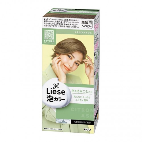 KAO花王 Liese Prettia泡沫染发剂 香橼灰